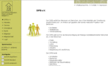 Abbildung der Startseite von Dachverband Integratives Planen und Bauen Stuttgart e.V.