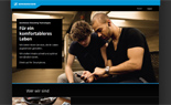 Abbildung der Startseite von Sennheiser Streaming Technologies